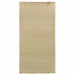 VIDAXL Store A Rouleau Bambou Naturel 120 X 160 Cm 9 VIDAXL Store A Rouleau Bambou Naturel 120 X 160 Cm -Auchan Boutique B2CD 5584