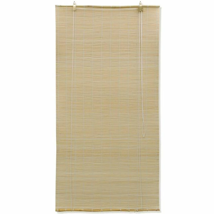 VIDAXL Store A Rouleau Bambou Naturel 120 X 160 Cm 4 VIDAXL Store A Rouleau Bambou Naturel 120 X 160 Cm – Image 2