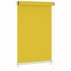 VIDAXL Store Roulant D'exterieur 140x230 Cm Jaune