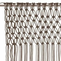 VIDAXL Rideau En Macrame Taupe 140x240 Cm Coton 9 VIDAXL Rideau En Macrame Taupe 140x240 Cm Coton -Auchan Boutique B2CD 581
