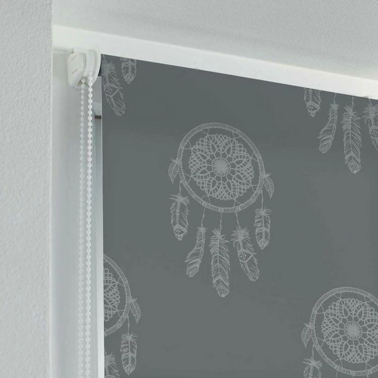 Paris Prix Store Enrouleur Tamisant Kaya 45x180cm Gris 4 Paris Prix Store Enrouleur Tamisant Kaya 45x180cm Gris – Image 2