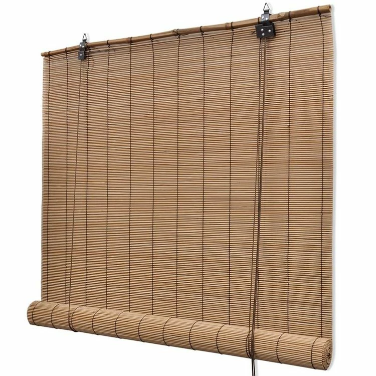 VIDAXL Store Roulant Bambou Marron 140 X 160 Cm 3 VIDAXL Store Roulant Bambou Marron 140 X 160 Cm