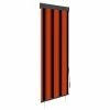 VIDAXL Store Roulant D'exterieur 60x250 Cm Orange Et Marron -Auchan Boutique B2CD 5862