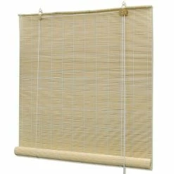 VIDAXL Store Roulant En Bambou 80 X 220 Cm Naturel