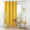 Paris Prix Rideau à Oeillets Absolu 140x260cm Moutarde -Auchan Boutique B2CD 599
