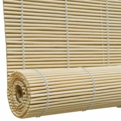 VIDAXL Store A Rouleau Bambou Naturel 100 X 160 Cm 10 VIDAXL Store A Rouleau Bambou Naturel 100 X 160 Cm -Auchan Boutique B2CD 6021