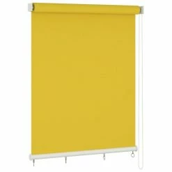 VIDAXL Store Roulant D'exterieur 200x140 Cm Jaune