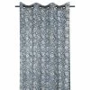 Lovely Casa Rideau à œillets 140x260 Cm Julianne Bleu Coton 2 Lovely Casa Rideau à œillets 140x260 Cm Julianne Bleu Coton -Auchan Boutique B2CD 611