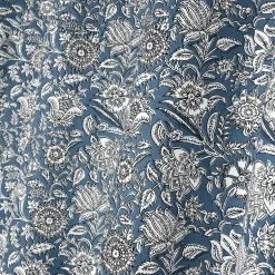 Lovely Casa Rideau à œillets 140x260 Cm Julianne Bleu Coton 7 Lovely Casa Rideau à œillets 140x260 Cm Julianne Bleu Coton -Auchan Boutique B2CD 613