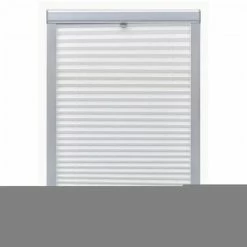 VIDAXL Store Plisse Blanc C02 -Auchan Boutique B2CD 6138