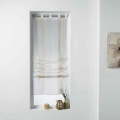 Paris Prix Store Voilage Balina 90x180cm Naturel