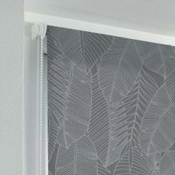 Paris Prix Store Enrouleur Batik 120x180cm Gris -Auchan Boutique B2CD 6216