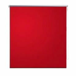 VIDAXL Store Enrouleur Occultant 120 X 230 Cm Rouge -Auchan Boutique B2CD 6229