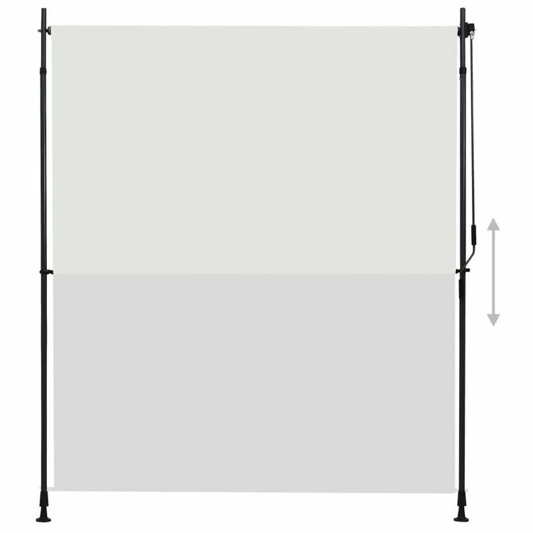VIDAXL Store Roulant D'exterieur 200 X 270 Cm Creme 5 VIDAXL Store Roulant D'exterieur 200 X 270 Cm Creme – Image 3