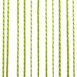 VIDAXL Rideau En Fils 2 Pcs 100 X 250 Cm Vert -Auchan Boutique B2CD 63