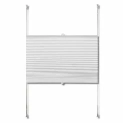 VIDAXL Store Plisse 50x100 Cm Blanc -Auchan Boutique B2CD 6306