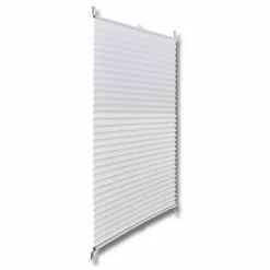 VIDAXL Store Plisse 100x100 Cm Blanc 10 VIDAXL Store Plisse 100x100 Cm Blanc -Auchan Boutique B2CD 6326