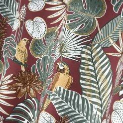 Lovely Casa Rideau à œillets Occultant 140x260 Cm Rousseau Marsala -Auchan Boutique B2CD 634