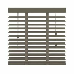 DECOSOL Decosol Store Horizontal Bois 50 Mm 160x180 Cm Taupe 8 DECOSOL Decosol Store Horizontal Bois 50 Mm 160x180 Cm Taupe -Auchan Boutique B2CD 6345