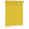 VIDAXL Store Roulant D'exterieur 220x140 Cm Jaune