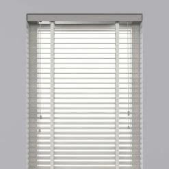 DECOSOL Decosol Store Horizontal Bois 50 Mm 80x130 Cm Blanc