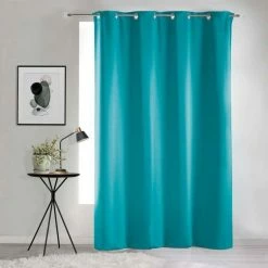 Paris Prix Rideau Occultant Noche 135x240cm Bleu 11 Paris Prix Rideau Occultant Noche 135x240cm Bleu -Auchan Boutique B2CD 657
