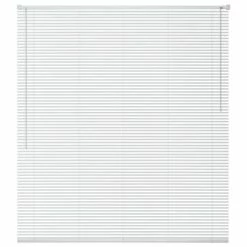 VIDAXL Store Aluminium 120 X 130 Cm Blanc