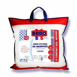 DODO Oreiller Confort Ferme Je Dors Sur Le Côté Anti Acariens DANS LES BRAS DE MORPHÉE