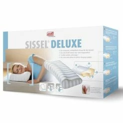 SISSEL Sissel Oreiller Orthopedique Deluxe 63x33x(10-12) Cm Blanc SIS-110.003 -Auchan Boutique B2CD 6701