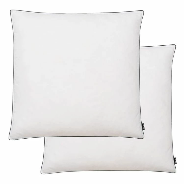 VIDAXL Oreiller 2 Pcs Remplissage De Duvet Leger 80 X 80 Cm Blanc 3 VIDAXL Oreiller 2 Pcs Remplissage De Duvet Leger 80 X 80 Cm Blanc