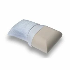 LINGE DES FAMILLES Oreiller De Voyage Mémoire De Forme 40x20 Cm - Moelleux Et Léger - Livré Avec Housse De Rangement -Auchan Boutique B2CD 6851