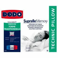 DODO Oreiller DODO SUPRELLE MEMORY 450 G -Auchan Boutique B2CD 6975