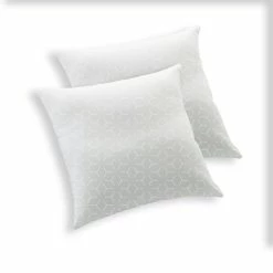 BLANREVE Lot De 2 Oreillers Confort Moelleux En Polycoton TENDRESSE -Auchan Boutique B2CD 7008