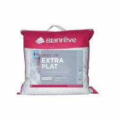 BLANREVE Oreiller Souple Coton EXTRA PLAT