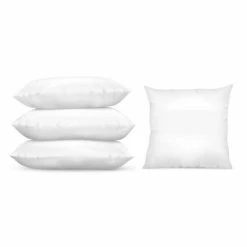 Mortreux Lot De 4 Oreillers Blancs - Microfibre - Moelleux - 7170