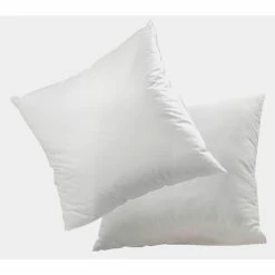 Mortreux Lot De 2 Oreillers Blancs Coton 60x60 - 3814
