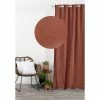 COTE DECO Rideau Uni En Suédine Effet Velours à Oeillets -Auchan Boutique B2CD 745