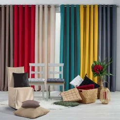 Paris Prix Rideau à Oeillets Essentiel 140x280cm Miel -Auchan Boutique B2CD 774