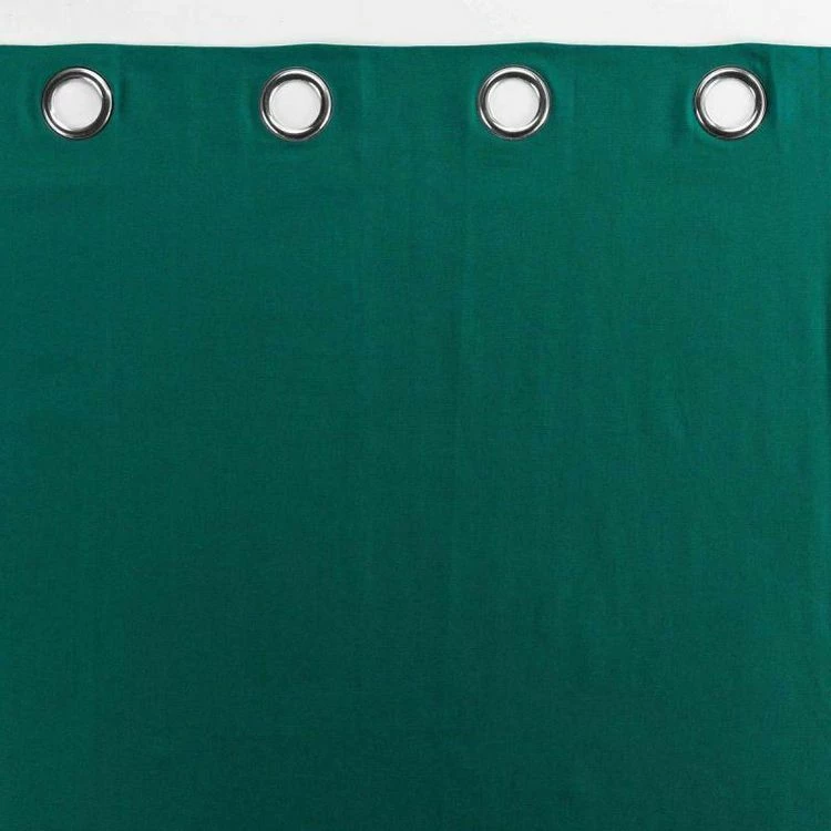 Paris Prix Rideau à Oeillets Panama 140x240cm Vert Emeraude 5 Paris Prix Rideau à Oeillets Panama 140x240cm Vert Emeraude – Image 3