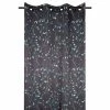 Lovely Casa Rideau à œillets Occultant 135x260 Cm Altea Anthracite -Auchan Boutique B2CD 809