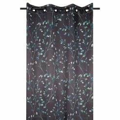 Lovely Casa Rideau à œillets Occultant 135x260 Cm Altea Anthracite