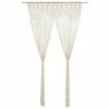VIDAXL Rideau En Macrame 140x240 Cm Coton