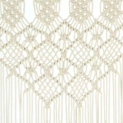VIDAXL Rideau En Macrame 140x240 Cm Coton 10 VIDAXL Rideau En Macrame 140x240 Cm Coton -Auchan Boutique B2CD 821