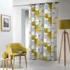 Paris Prix Rideau à Œillets Sotchi 140x240cm Gris & Jaune -Auchan Boutique B2CD 823