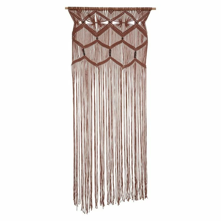 ATMOSPHERA Rideau 90x200 Macramé Ali 3 ATMOSPHERA Rideau 90x200 Macramé Ali