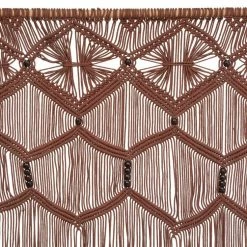ATMOSPHERA Rideau 90x200 Macramé Ali 7 ATMOSPHERA Rideau 90x200 Macramé Ali -Auchan Boutique B2CD 840
