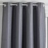 ATMOSPHERA Rideau Occultant à œillets 140x260 Mattone Gris 1 ATMOSPHERA Rideau Occultant à œillets 140x260 Mattone Gris -Auchan Boutique B2CD 841
