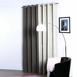 ATMOSPHERA Rideau Occultant Satin - 140 X 260 Cm - Taupe