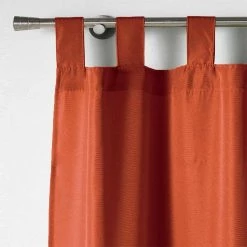 Paris Prix Rideau à Passants Essentiel 140x260cm Terracotta 6 Paris Prix Rideau à Passants Essentiel 140x260cm Terracotta -Auchan Boutique B2CD 857