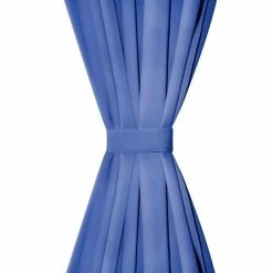 VIDAXL Rideau Occultant Avec œillets Metalliques 270 X 245 Cm Bleu -Auchan Boutique B2CD 867